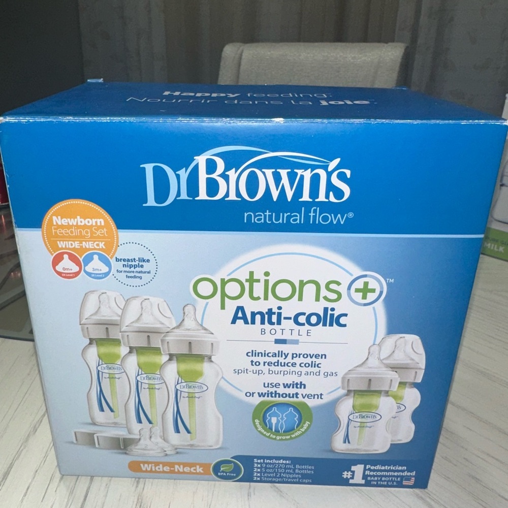 Dr.Brown’s bottle natural flow set